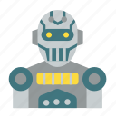 artificial, intelligencec, intelligence, robot, bot, technology, cyborg, head, droid