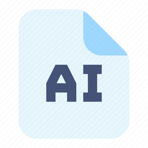 Ai, file, artificial intelligence, technology disruption icon - Download on Iconfinder