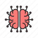 brain circuit, processor, human brain, artificial intelligence, head, mind, cpu, thinking