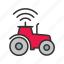 smart tractor, agriculture, farming, transport, vehicle, shipment, express, freight 