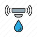 smart water sensor, flood sensor, water leak, detector, humitifier, drop, artificial intelligence, technology