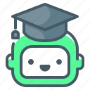 artificial, intelligence, ai, education, hat, robot