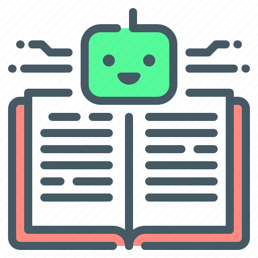 Artificial, intelligence, ai, book, bot, robot icon - Download on Iconfinder