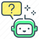 chat, bot, chatbot, artificial, intelligence, ai, question, robot