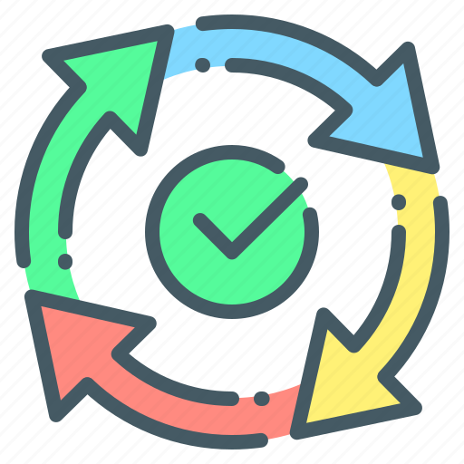 Cycle, consistency, recycling, arrows, rotate, around icon - Download on Iconfinder