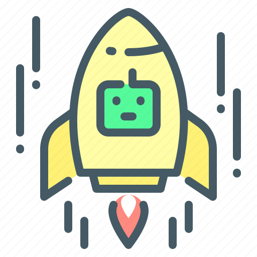 Rocket, speed, artificial, intelligence, ai, robot icon - Download on Iconfinder
