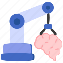robotic arm intelligence, brain, mind, cerebrum, intelligence