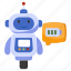 talk bot, robot, artificial intelligence, ai, chatbot 