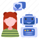 talk bot, robot, artificial intelligence, ai, chatbot