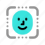 face, recognition, detection, scan, person, avatar, smile 