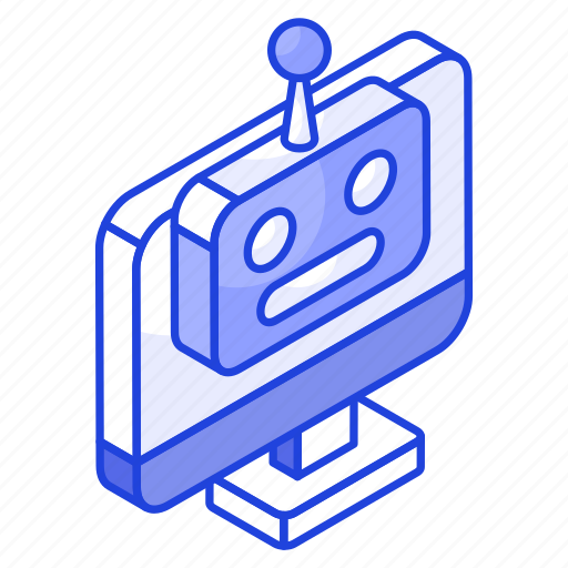 Chatbot, robot, online, virtual, gadget, device, digital icon - Download on Iconfinder