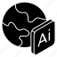 artificial, intelligence, ai, world, globe, technology, network 