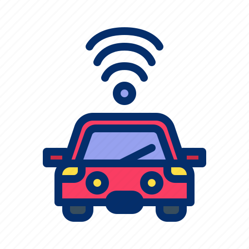 Automation, car, driving, self, tech, tesla, wifi icon - Download on Iconfinder