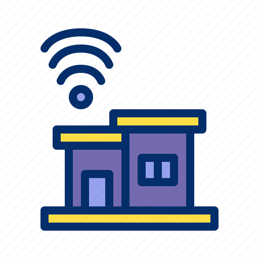 Home, house, smart, technology, wifi icon - Download on Iconfinder
