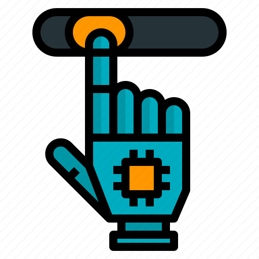 Ai, artificial, hand, intelligence, tab icon - Download on Iconfinder