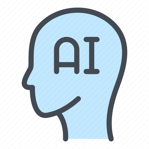 Ai, artificial, head, intelligence, network, robot, technology icon - Download on Iconfinder