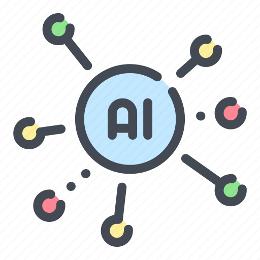 Ai, artificial, connection, data, intelligence, network, technology icon - Download on Iconfinder