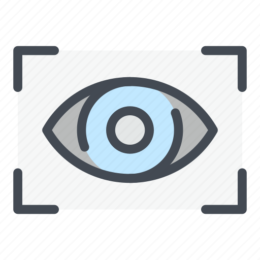 Eye, find, scan, scanner, search, view, vision icon - Download on Iconfinder