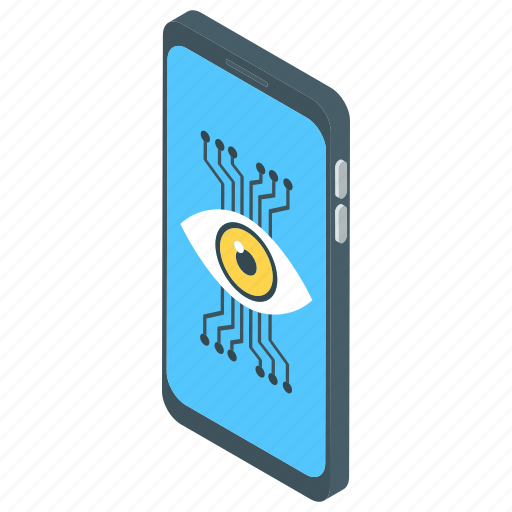 Cyber eye, cyber monitoring, cybernetics, mechanical eye, remote monitoring icon - Download on Iconfinder