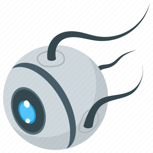 Iris, mechanical eye, mechanical robot eye, monitoring eye, security camera, surveillance eye icon - Download on Iconfinder