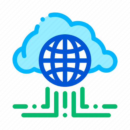 Cloud, global, internet, networking icon icon - Download on Iconfinder