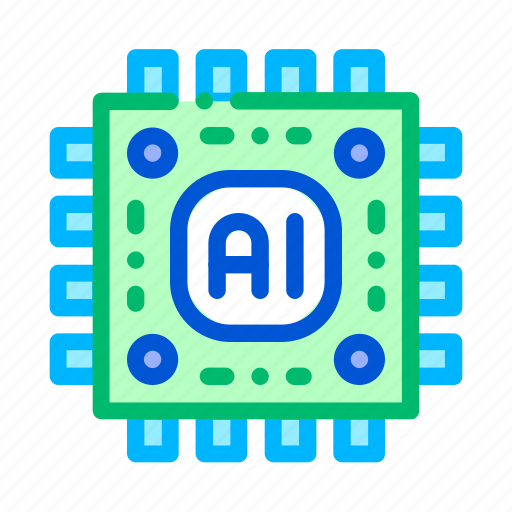 Artificial, intelligence, microchip icon icon - Download on Iconfinder