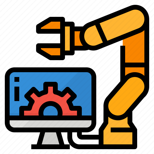 Arm, control, programming, robotics icon - Download on Iconfinder