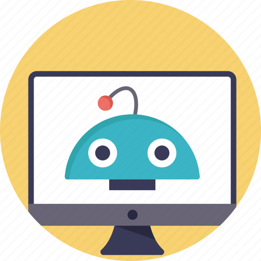 Computer controlled robot, computerized robot, pc controlled robot, robot, robotic system icon - Download on Iconfinder