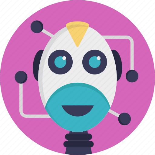 Android, artificial intelligence, bionic man, futuristic robot, humanoid icon - Download on Iconfinder