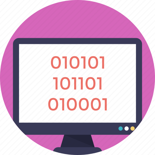 Abstract technology, binary code, computer code, computer science, digital data icon - Download on Iconfinder