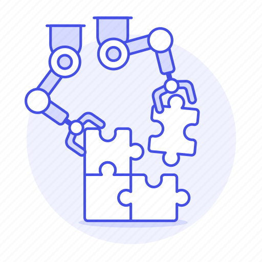 Robot, artificial, logic, puzzle, jigsaw, solution, problem icon - Download on Iconfinder