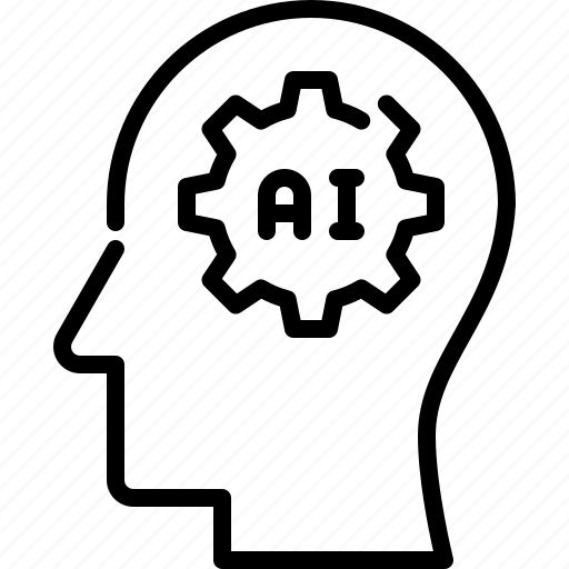 Ai, technology, circuit, brain, head, think, robot icon - Download on Iconfinder