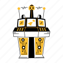 futuristic machine, system, controller, automation, technology 