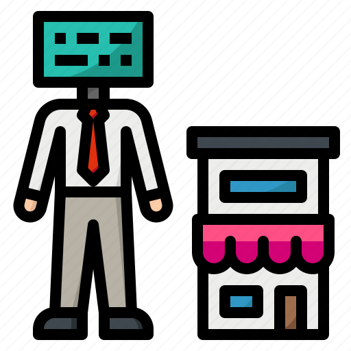 Ai, artificial, business, intelligence, shop icon - Download on Iconfinder