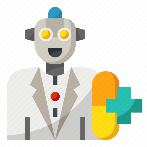 Ai, artificial, intelligence, pharmacy, robot icon - Download on Iconfinder