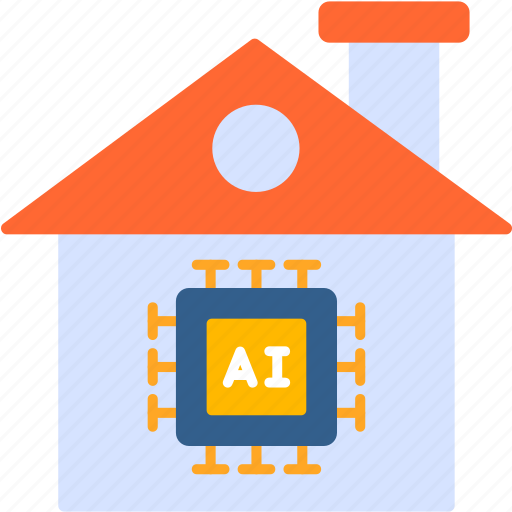 Smart, home, house, technology, building icon - Download on Iconfinder