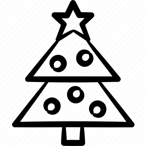 Christmas tree, tree, decoration, winter, christmas, merry christmas icon - Download on Iconfinder