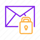 email, gdpr, lock, mail, padlock, protection, security