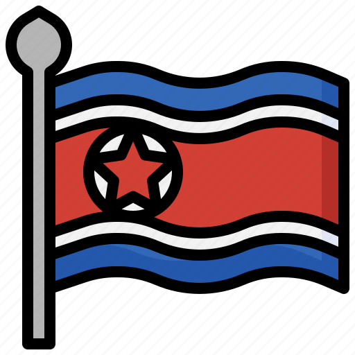 North, korea, country, asia, flags, flag icon - Download on Iconfinder