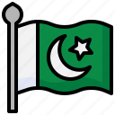 pakistan, country, asia, flags, flag