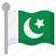 pakistan, country, asia, flags, flag 