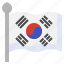 south, korea, country, asia, flags, flag 