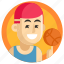 avatar, basketball, boy, man, sport 
