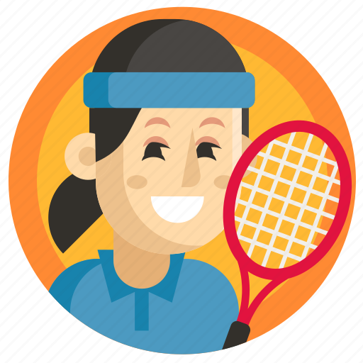 Avatar, girl, sport, tennis, woman icon - Download on Iconfinder