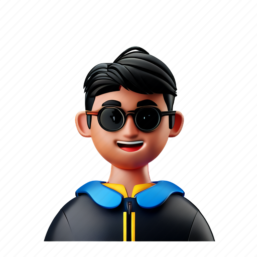Avatar, user profile, 3d avatar, virtual identity, asian, avatar icon, avatar character 3D illustration - Download on Iconfinder