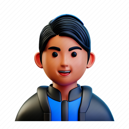 Avatar, user profile, 3d avatar, virtual identity, asian, avatar icon, avatar character 3D illustration - Download on Iconfinder