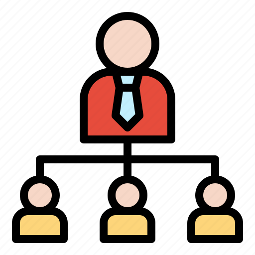 Boss, group, leader, personnel, structure, team icon - Download on Iconfinder