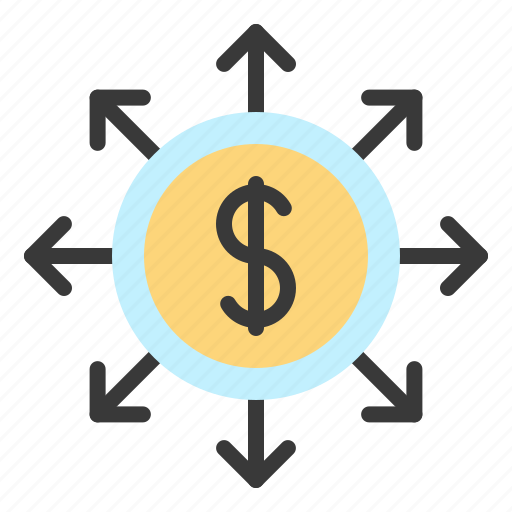 Business, cash, economic, fund, income distribution icon - Download on Iconfinder