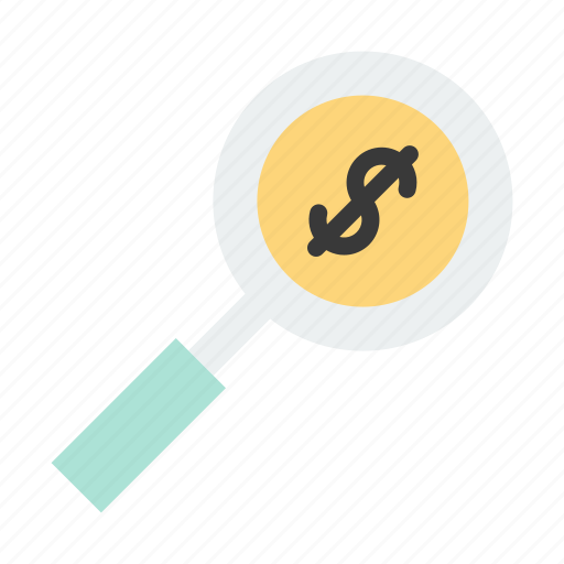 Loupe, magnification, magnifying glass, money, search icon - Download on Iconfinder