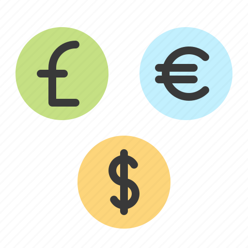 Currency, dollar, euro, exchange, money, pound icon - Download on Iconfinder